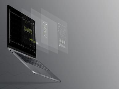 A picture of a laptop computer.